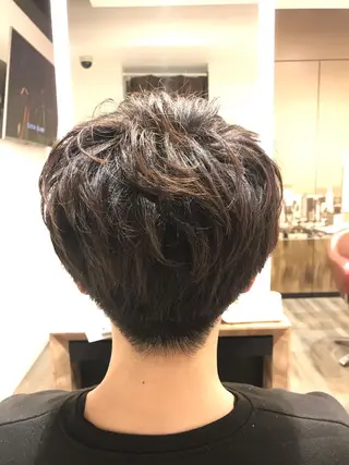 ショート パーマ メンズ 限定クーポン 💕大量更新ブリーチのヘアスタイル