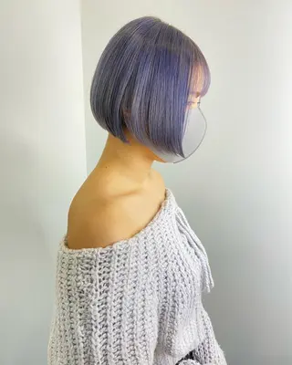 ショート カラー パーマ ヘアアレンジ メンズ キッズ ネイル マツエク・マツパ ショート/ボブ /パーマ🌿柏原良亮のヘアスタイル