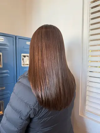 ロング 太田 結愛のヘアスタイル