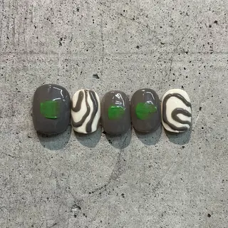 ネイル DISCO HAIR bello NAILのネイルデザイン