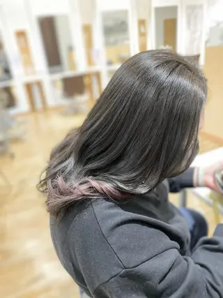ロング カラー 堀 大輔のヘアスタイル
