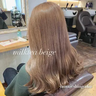 ロング カラー パーマ ヘアアレンジ メンズ ワット 原宿のヘアスタイル