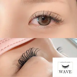 マツエク・マツパ brow&lash WAVEのマツエク・マツパデザイン