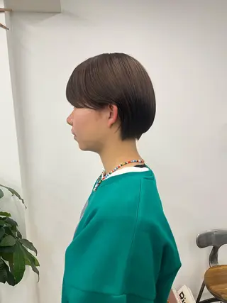 ショート カラー ヘアアレンジ HIROKO / 透明感暖色カラー🎀のヘアスタイル