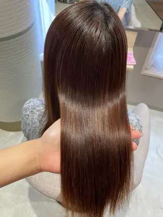 セミロング 髪質改善お任せ ください♪ひとみのヘアスタイル