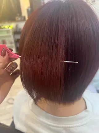 カラー ✄﻿aini天王寺 ✄﻿ゆ乃のヘアスタイル