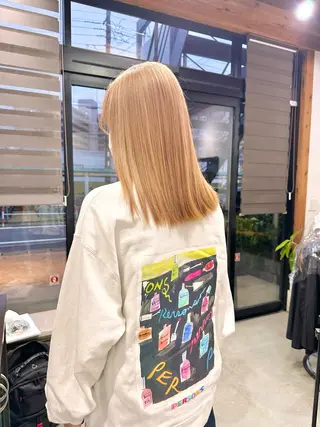 カラー 💖艶・ブリーチ 透明感miyu💖のヘアスタイル