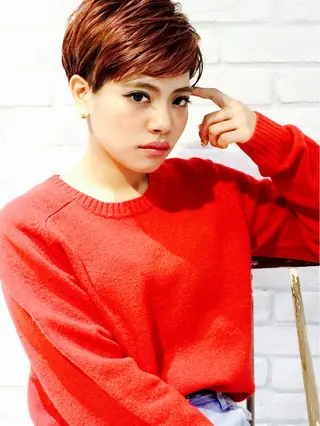 ショート ショートは任せて ミヤザキのヘアスタイル