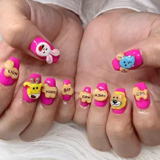 ネイル AERA nail shino🐱⸝꙳のネイルデザイン