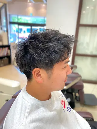 メンズ 三瓶まい  メンズ/ レディースカット✂️のヘアスタイル