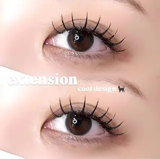 マツエク・マツパ RITZ AYANEのマツエク・マツパデザイン