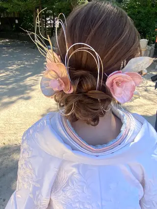 ロング ヘアアレンジ 大阪/ヘアアレンジ /似合わせset💐のヘアスタイル