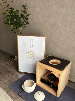 GARDEN. 真菰蒸しドライヘッドのエステ・リラクイメージ