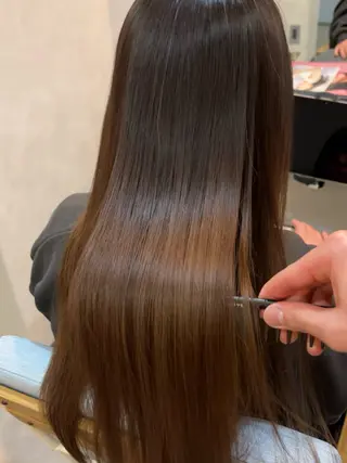 ロング 堀井 政輝のヘアスタイル