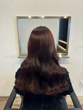 ロング 山下 遼香のヘアスタイル