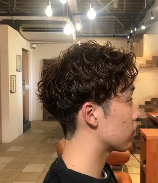 パーマ flencia 丸 和博｜カットのヘアスタイル