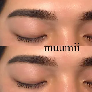 マツエク・マツパ アイブロウ 東十条muumii ネイルまつ毛のネイルデザイン