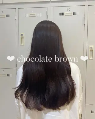ロング カラー 𝐲𝐮𝐮𝐦𝐢 エクステ/ 艶カラーのヘアスタイル
