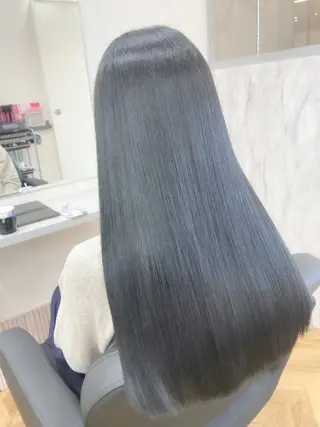 セミロング ✨美髪矯正×髪質改善 🍎カイト🍎渋谷のヘアスタイル