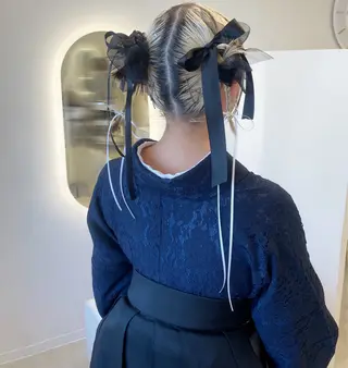 ヘアアレンジ ヘアメイク new meのヘアスタイル