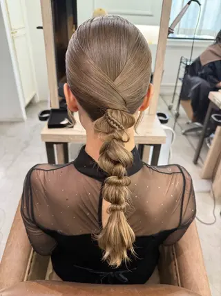 ヘアアレンジ 戸田 美蘭のヘアスタイル
