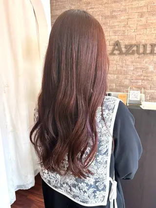 ロング カラー 𝘒𝘺𝘰𝘬𝘢 🌿‬のヘアスタイル
