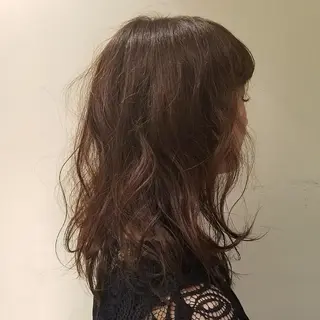 カラー 🙃 透明感カラー/ボブのヘアスタイル