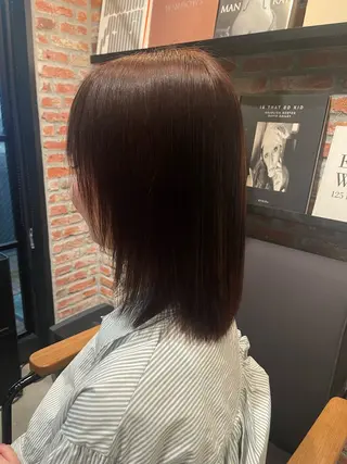 ミディアム rin 🖤〈大宮〉のヘアスタイル