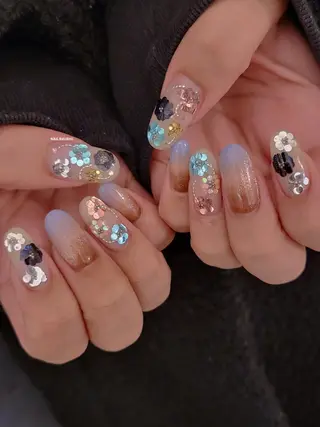 ネイル 3dパーツ/流行り 👧shushu❤️のネイルデザイン