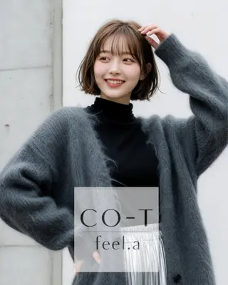 ミディアム 石沢 知康のヘアスタイル