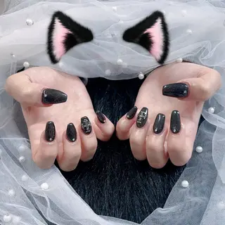 ネイル パーツ全部¥110 サロンミミのネイルデザイン