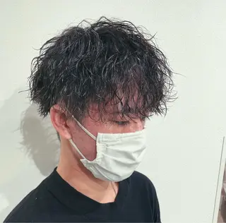 パーマ メンズ 【メンズ特化】 池田大成✂︎のヘアスタイル