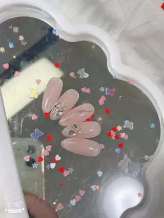 ネイル MoMoA Nail ネイル長さ出し専門店のネイルデザイン