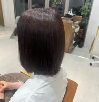 ショート カラー 🫧ボブ/艶髪カラー 伊原修子のヘアスタイル