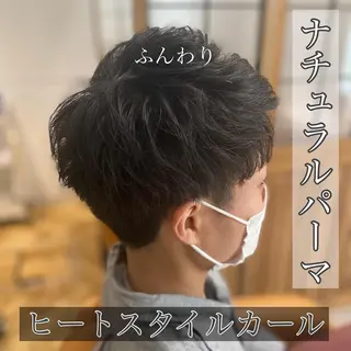 ショート カラー メンズ キッズ ✂︎ショート、ボブ、 レイヤー🩵YUMIのヘアスタイル