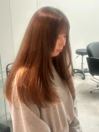 ロング やの ゆきなのヘアスタイル