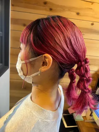 セミロング ヘアアレンジ Topstylist YUKIのヘアスタイル