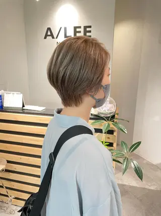 ショート 久保田 千尋のヘアスタイル