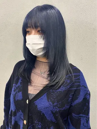 ロング カラー 柏 デザインカラー/ レイヤー🐣シオリのヘアスタイル