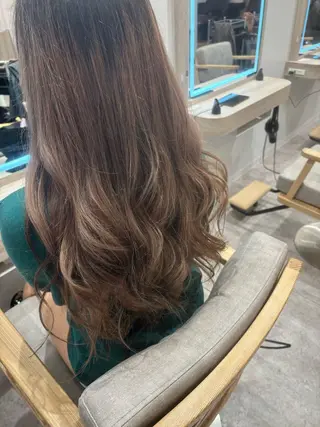 ロング カラー 🫶みゅう🫶 カットモデル募集中のヘアスタイル