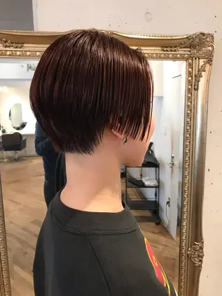 ショート 代官山 ボブヘアーのヘアスタイル