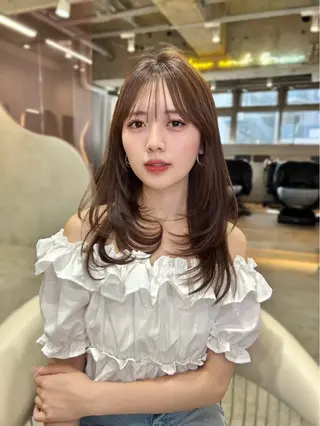 ロング カラー 大宮 / nanami 🤍のヘアスタイル