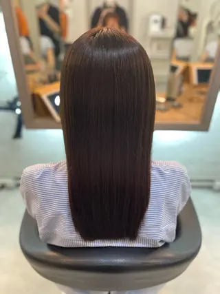 セミロング porto みなみのヘアスタイル