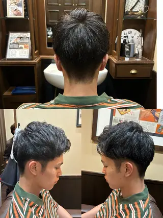 ショート メンズ ありが みさのヘアスタイル