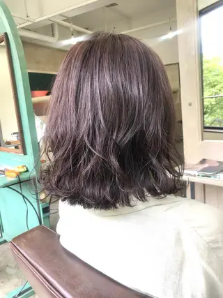 ショート カラー ゆさこのか ダブルカラー／縮毛のヘアスタイル