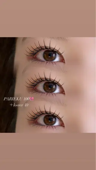 マツエク・マツパ NORA hinataのマツエク・マツパデザイン