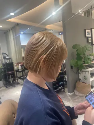 ショート カラー yuu /N° 大分中央町店のヘアスタイル