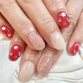 ネイル MIKA／耳ツボ ／マグネットネイルのネイルデザイン