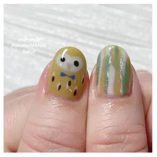 ミディアム ネイル 👑enen style👑のネイルデザイン