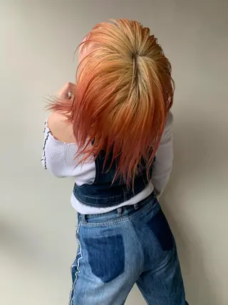 ミディアム カラー AR.MARA サトウヒカルのヘアスタイル